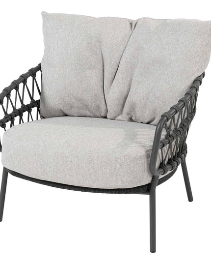 4 Seasons Outdoor Calpi Lounge Set + Footstool ohne Couchtisch