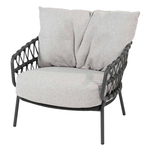 4 Seasons Outdoor Calpi Lounge Set + Footstool ohne Couchtisch