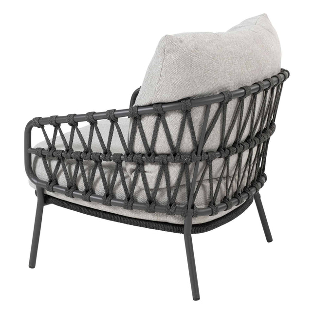 4 Seasons Outdoor Calpi loungeset met voetenbank + Yoga salontafels