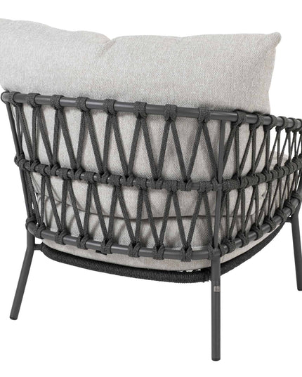 4 Seasons Outdoor Calpi Lounge Set + Footstool ohne Couchtisch