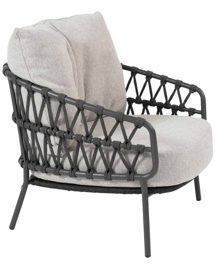 4 Seasons Outdoor Calpi Lounge Set + Footstool ohne Couchtisch
