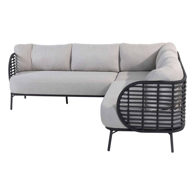 4 Seasons Outdoor Fabrice loungeset + Dali salontafel 58,5 Ø cm