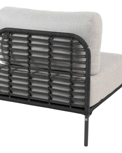 4 Seasons Outdoor Fabrice loungeset + center + Verdi salontafel 73 Ø cm