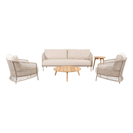 4 Seasons Outdoor Puccini lounge stoel incl. 2 kussens