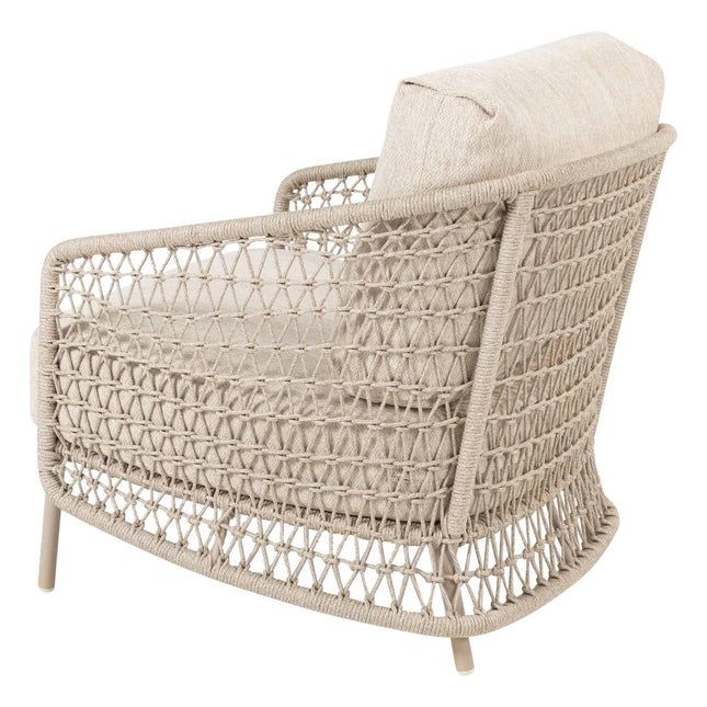 4 Seasons Outdoor Puccini Lounge Set + Pablo Couchtisch 80 Ø CM