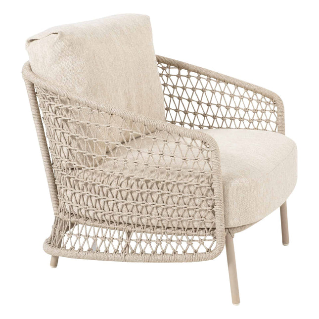 4 Seasons Outdoor Puccini lounge stoel incl. 2 kussens