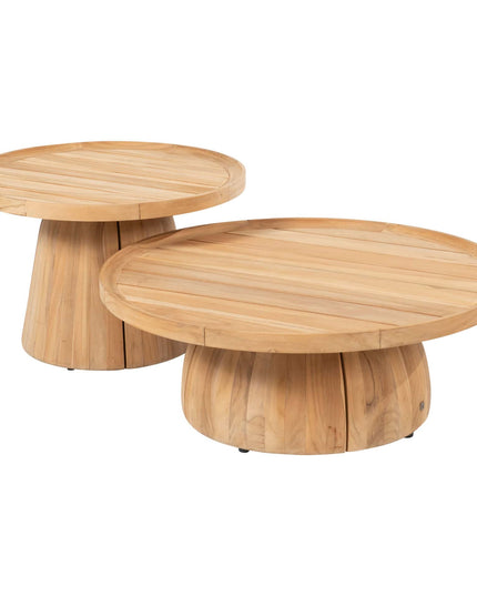 4 Seasons Outdoor Metropolitan Lounge Set Latte + Pablo -Kaffeetische
