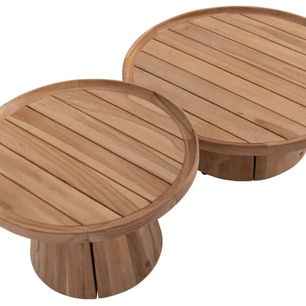 4 Seasons Outdoor Pablo salontafel teak 60 cm Ø (H 40)