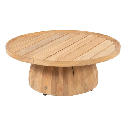 4 Seasons Outdoor Pablo salontafel teak 80 cm Ø (H 30)
