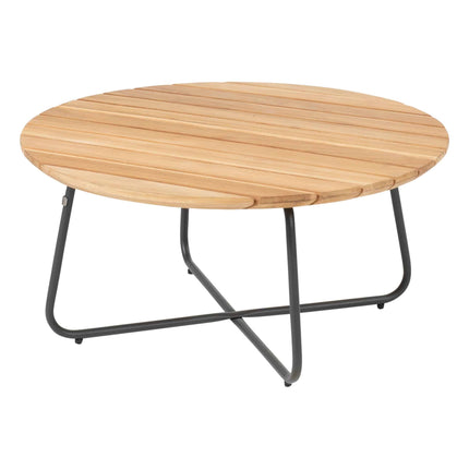 4 Seasons Outdoor Verdi salontafel teak 73 cm Ø (H 35)