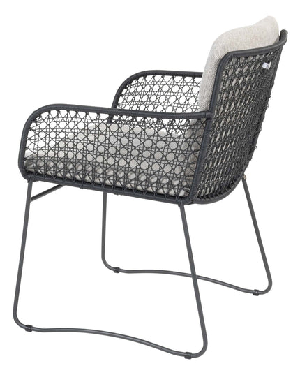 4 Seasons Outdoor Aprilla Ess Anthrazit + Geschmack 4SO Botschafter Teaktabelle 240 x 100 cm