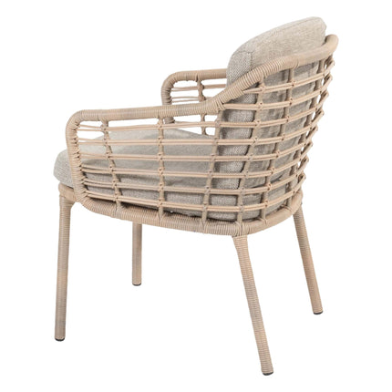 4 Seasons Outdoor Como Essstuhl Ernte inkl. 2 Kissen