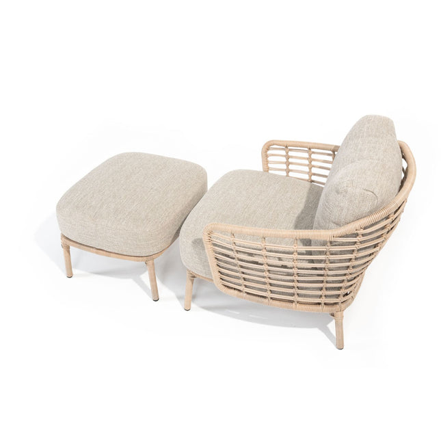 4 Seasons Outdoor Como Lounge Set Ernte ohne Couchtisch