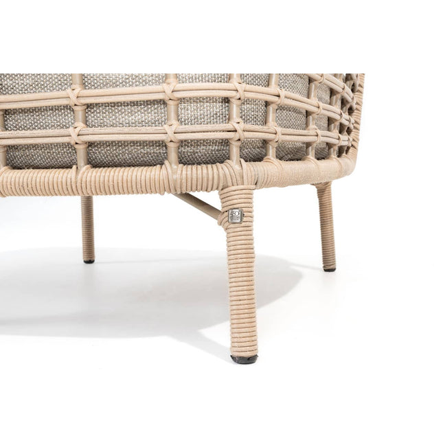 4 Seasons Outdoor Como Lounge Set Ernte ohne Couchtisch