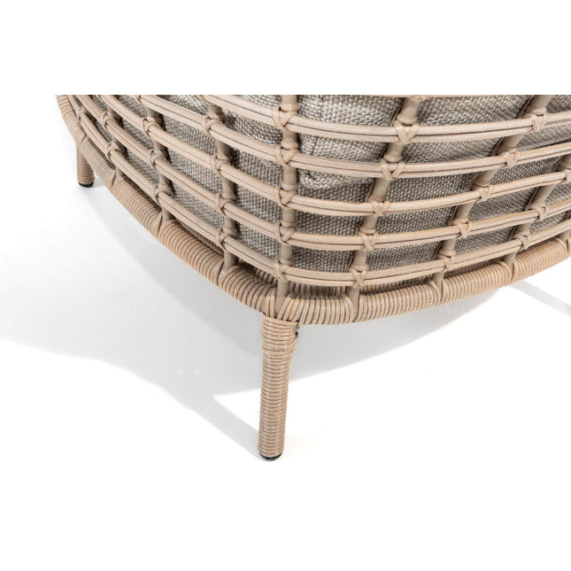 4 Seasons Outdoor Como lounge stoel harvest incl. 2 kussens