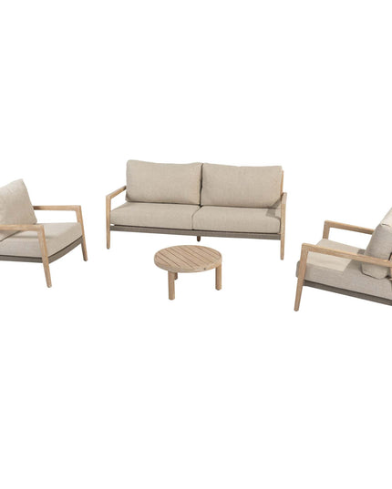 4 Seasons Outdoor Julia Lounge Set + SEM Kaffeetisch 60 Ø CM