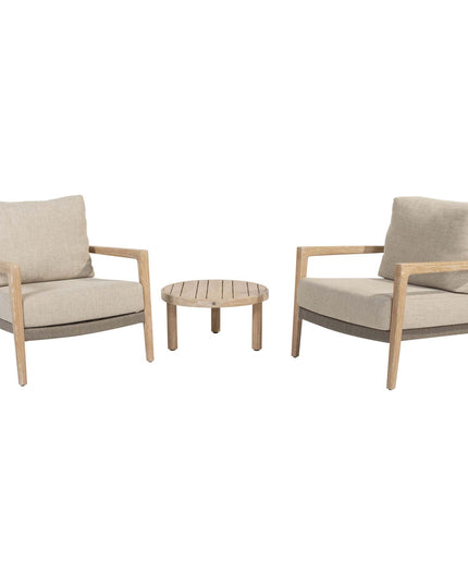 4 Seasons Outdoor Julia bistro loungeset + Sem salontafel 60 Ø cm