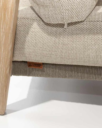 4 Seasons Outdoor Julia loungeset + voetenbank + Sem salontafels