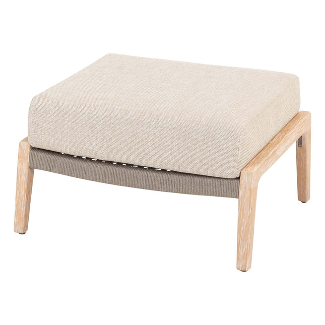 4 Seasons Outdoor Julia Lounge Set + Footstool + REM -Kaffeetische