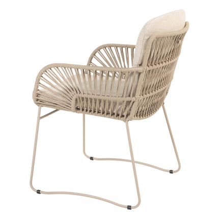 4 Seasons Outdoor Murcia Speisestuhl Latte inkl. 2 Kissen