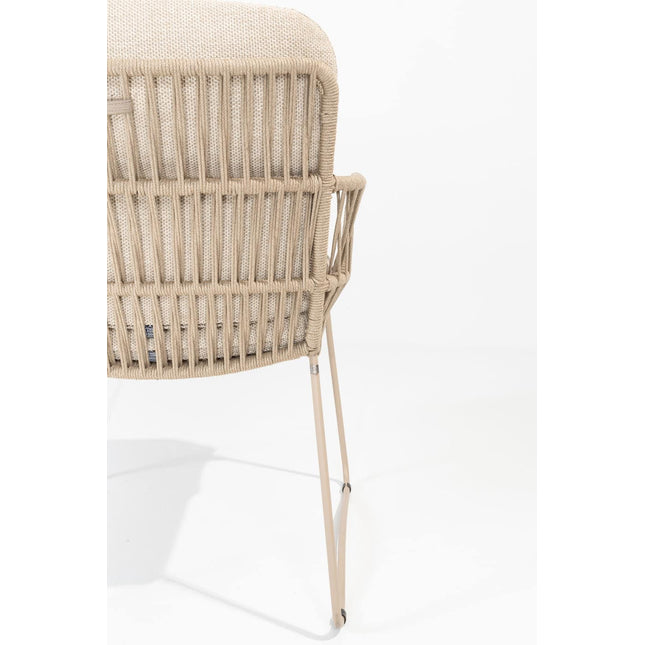 4 Seasons Outdoor Murcia Dining Latte + Taste 4SO Noah Teak Tabelle 260 cm