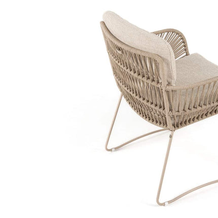 4 Seasons Outdoor Murcia Speisestuhl Latte inkl. 2 Kissen