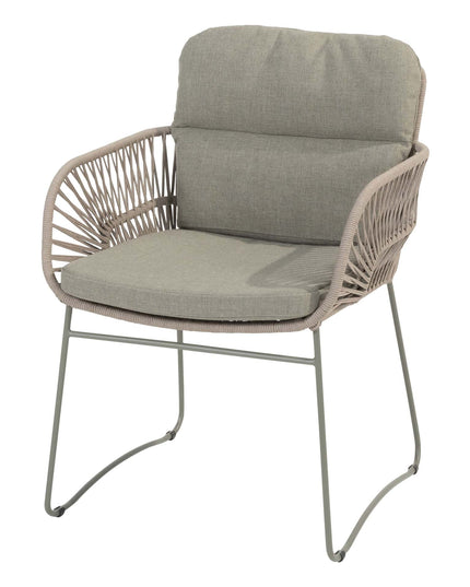4 Seasons Outdoor Murcia Dining Olive + Taste 4SO Prado Teak Tisch Oval 240 cm
