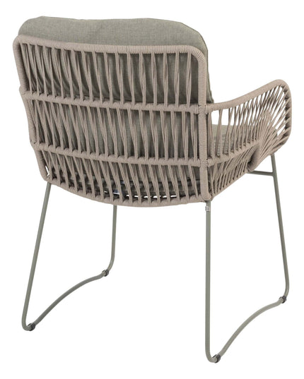 4 Seasons Outdoor Murcia Dining Olive + Taste 4SO Prado Teak Tabelle 130 Ø CM