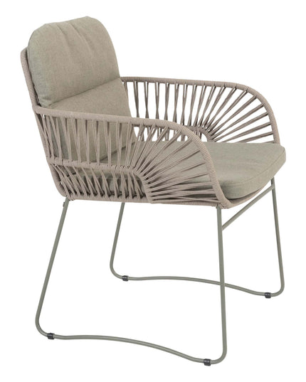 4 Seasons Outdoor Murcia Dining Olive + Taste 4SO Prado Teak Tabelle 160 Ø CM