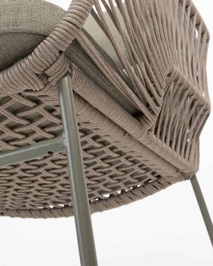4 Seasons Outdoor Murcia Dining Olive + Taste 4SO Prado Teak Tabelle 130 Ø CM