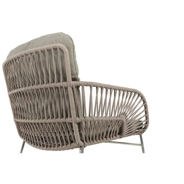 4 Seasons Outdoor Murcia Dining Olive + Taste 4SO Prado Teak Tabelle 130 Ø CM
