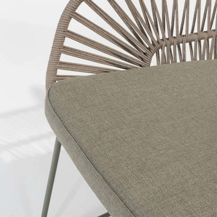 4 Seasons Outdoor Murcia Speisesuhl Olive inkl. 2 Kissen
