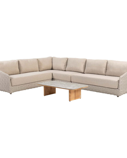 4 Seasons Outdoor Casanova loungeset + center + Lucas salontafel