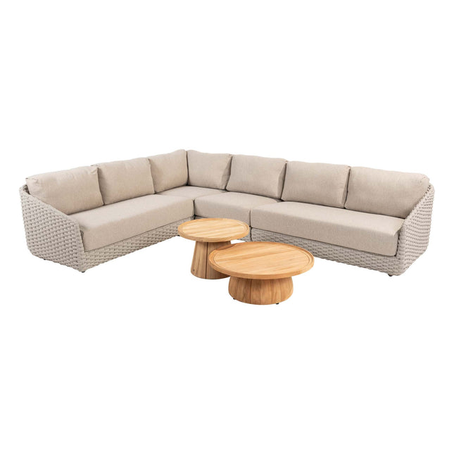 4 Seasons Outdoor Casanova loungeset + center+ Pablo salontafels