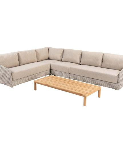 4 Seasons Outdoor Casanova loungeset + center + Finn salontafel