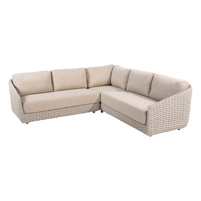 4 Seasons Outdoor Casanova loungeset + Volta salontafel 60 Ø cm