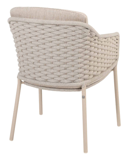 4 Seasons Outdoor Eros Dining + Geschmack 4SO Liam Teak Tabelle 180 cm