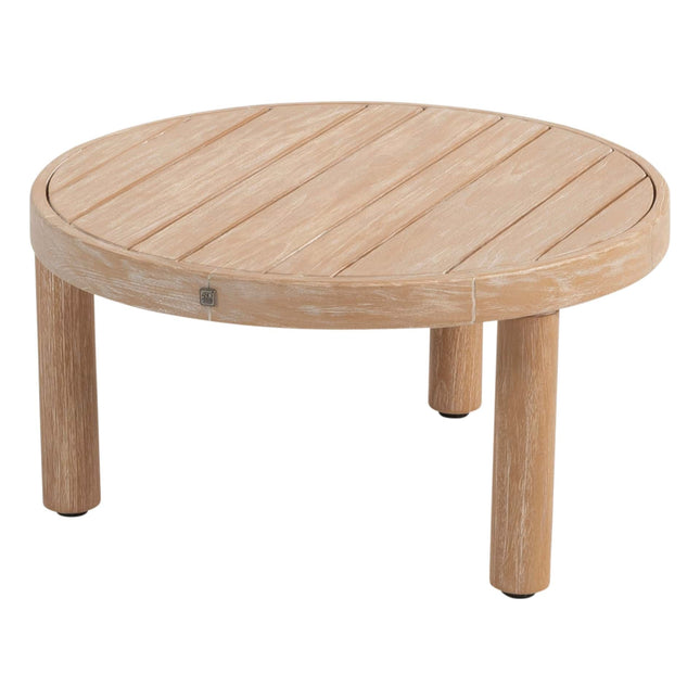 4 Seasons Outdoor Sem salontafel brushed teak 60 cm. Ø (H 32)