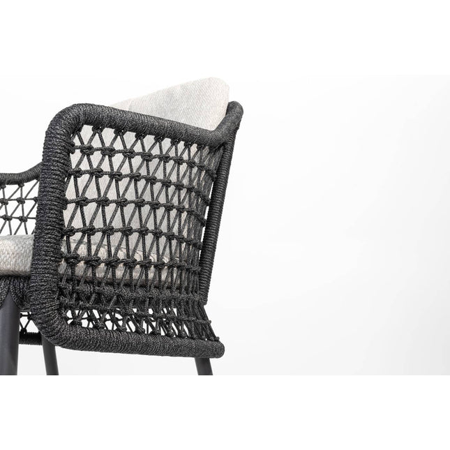 4 Seasons Outdoor Tramonti barstoel + Taste 4SO Taverne bartafel teak 200 cm
