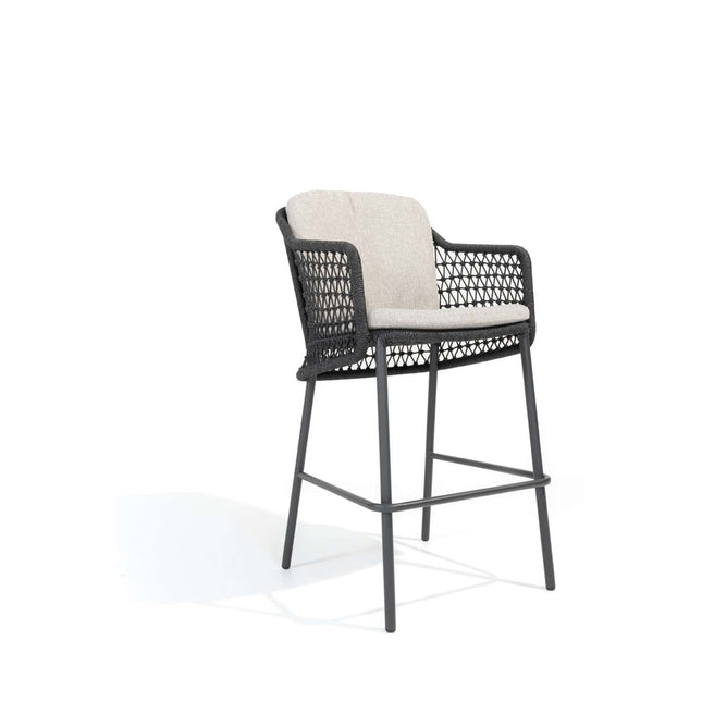 4 Seasons Outdoor Tramonti barstoel + Taste 4SO Taverne bartafel teak 200 cm