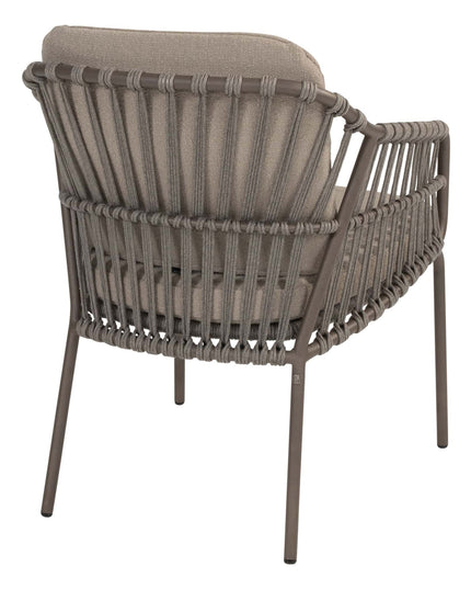 4 Seasons Outdoor Capalbio Essstuhl + Geschmack 4SO Prado Tisch mit Keramiktisch Top Barrel Terre 240 cm