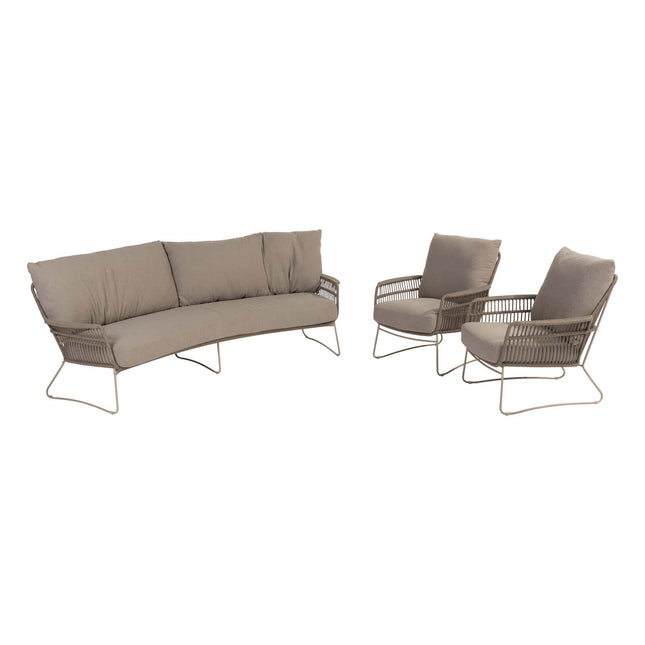 4 Seasons Outdoor Botanic loungeset zonder salontafel