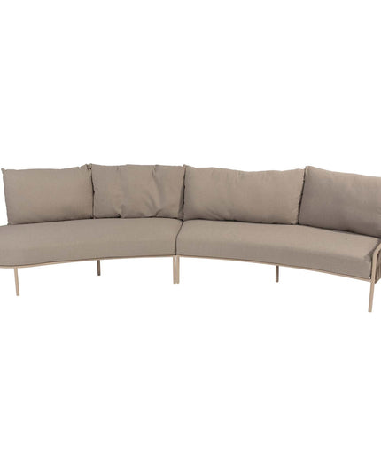 4 Seasons Outdoor Comino Lounge Sofa + Low Dining Stuhl Stuhl