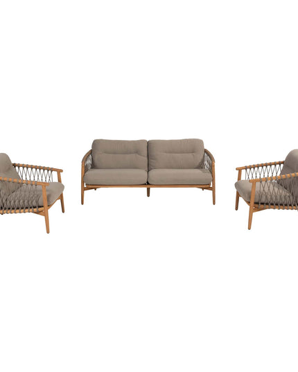 4 Seasons Outdoor Nora Lounge Set ohne Kaffeetisch