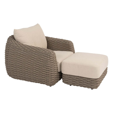 4 Seasons Outdoor Maxime lounge stoel incl. 2 kussens