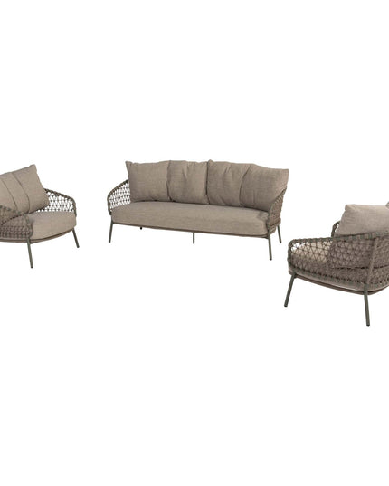 4 Seasons Outdoor Jura Lounge Set ohne Couchtisch