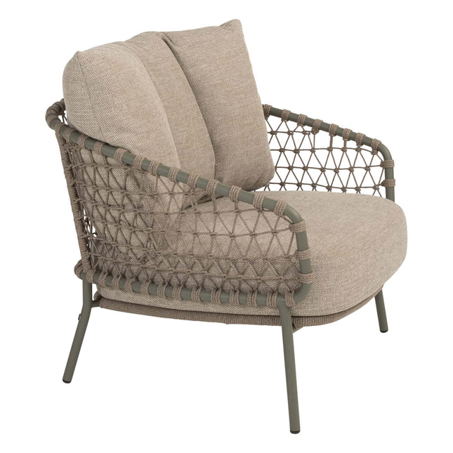 4 Seasons Outdoor Jura lounge stoel incl. 2 kussens