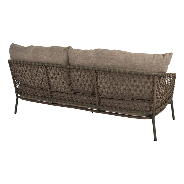 4 Seasons Outdoor Jura 3-zits lounge bank incl. 3 kussens