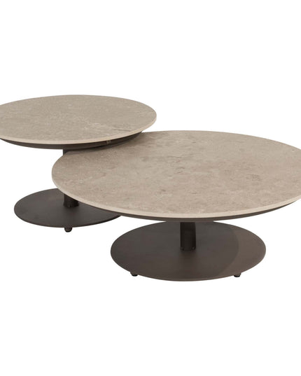 4 Seasons Outdoor Capalbio loungeset + Boaz salontafels terre