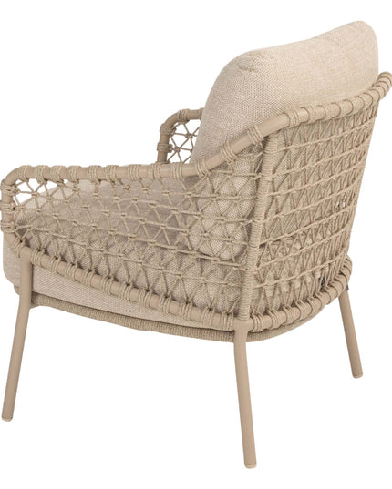4 Seasons Outdoor Sardinia Bistro Lounge Set + Boaz Seitentabelle 45 Ø CM